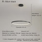 Moderne Minimalistische LED Ring Plafondlamp - Stijlvolle Hanglamp voor Woonkamer & Eetkamer