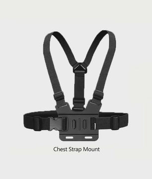 Action Camera Accessoires Kit: Hoofd- en Borstband Mount voor GoPro, Telefoon & meer