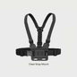 Action Camera Accessoires Kit: Hoofd- en Borstband Mount voor GoPro, Telefoon & meer