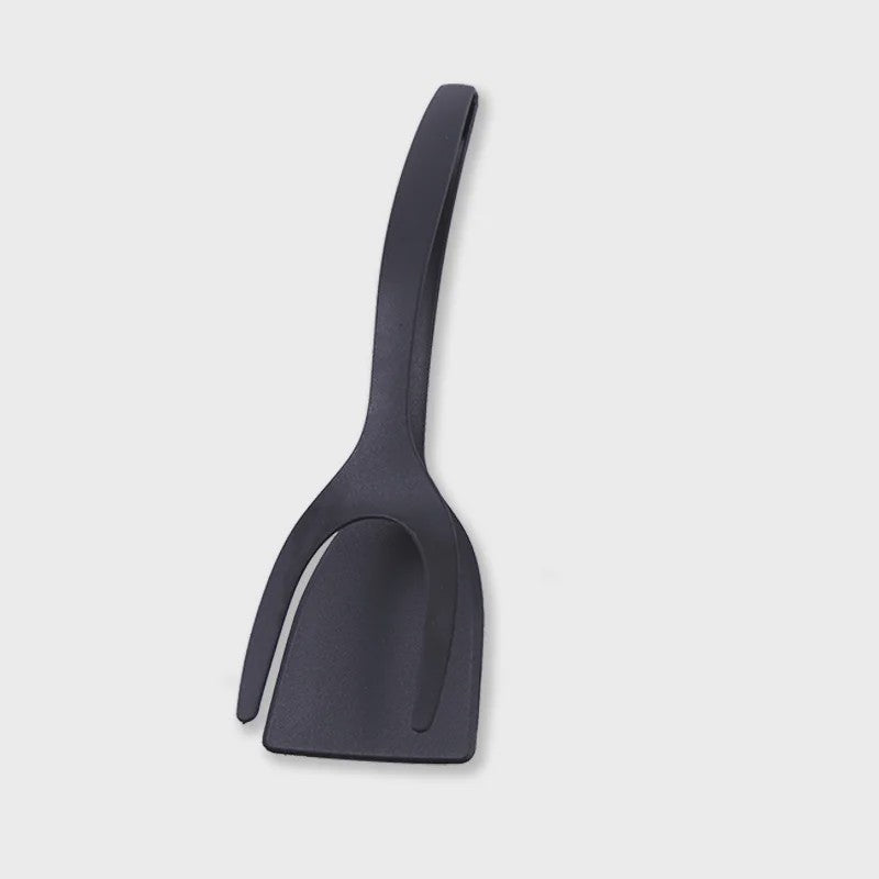 2-in-1 Spatel Tang: Grip & Flip voor Eieren, Vis en Meer