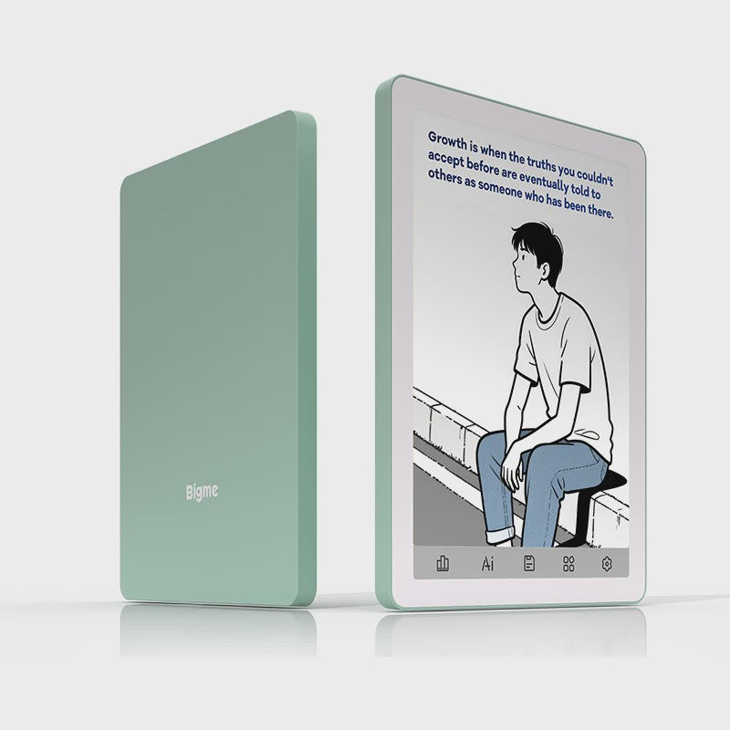 Bigme B6 E-reader: 6" E-Ink, Android 14, Google Play, 4GB+64GB, Verstelbaar Frontlicht