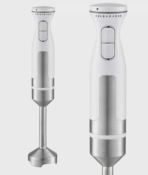 Krachtige 1000W Handmixer met 15 Snelheden, Turbo & RVS Steel - Perfect voor Soepen, Sauzen en Smoothies. Ergonomisch & 95cm Snoer.