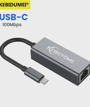 KEBIDUMEI USB 3.0 naar RJ45 Gigabit Netwerkkaart - 1000Mbps Ethernet Adapter