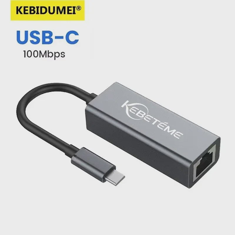 KEBIDUMEI USB 3.0 naar RJ45 Gigabit Netwerkkaart - 1000Mbps Ethernet Adapter