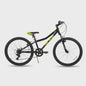 Hiland 24 Inch Kinder Mountainbike met Voorvering - Fiets voor Jongens & Meisjes (7-15 jaar)