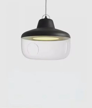 Moderne Glazen LED Hanglamp met Decoratieve Elementen - Sfeervolle Verlichting voor Woonkamer & Kinderkamer