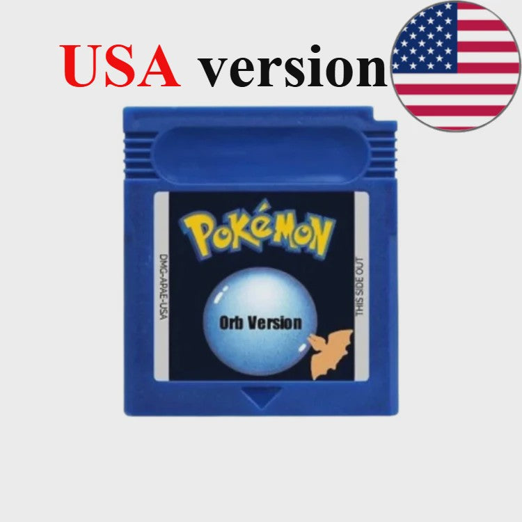Pokemon Game Boy Color Cartridge - USA Versie (Diverse Stijlen)