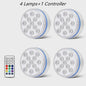 Waterdichte Onderwater LED Lamp met Afstandsbediening - 13 LEDs, RGB Kleuren, IP68