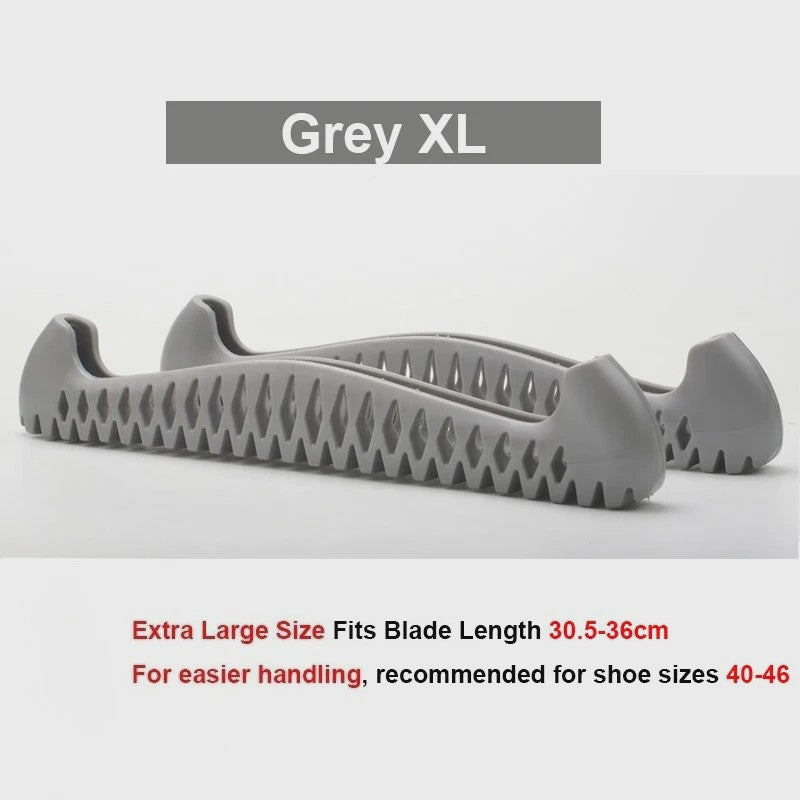 Verstelbare Schaats Blade Covers (S/L/XL) - TPU Bescherming voor IJshockey en Kunstschaatsen