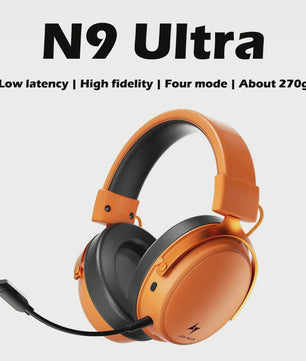 ATK N9 Pro/Ultra Gaming Headset: Draadloze E-sports Koptelefoon met Microfoon, Lage Latentie & Noise Reduction