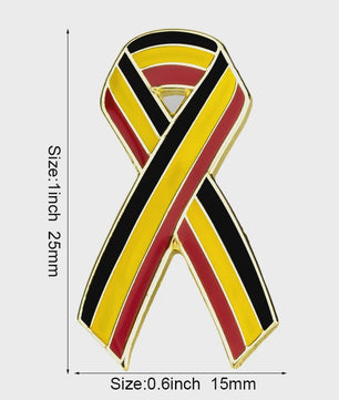 Belgische Vlag Speld - Stijlvolle Badge voor Kleding en Tassen