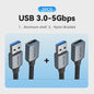 Vention USB 3.0 Verlengsnoer - Snelle Dataoverdracht voor PC, TV, Console & Meer