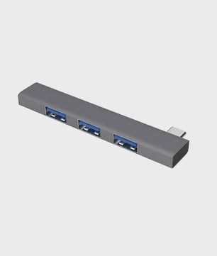 4-in-1 USB 3.0 Hub met 5Gbps Snelheid - Draagbare OTG Adapter