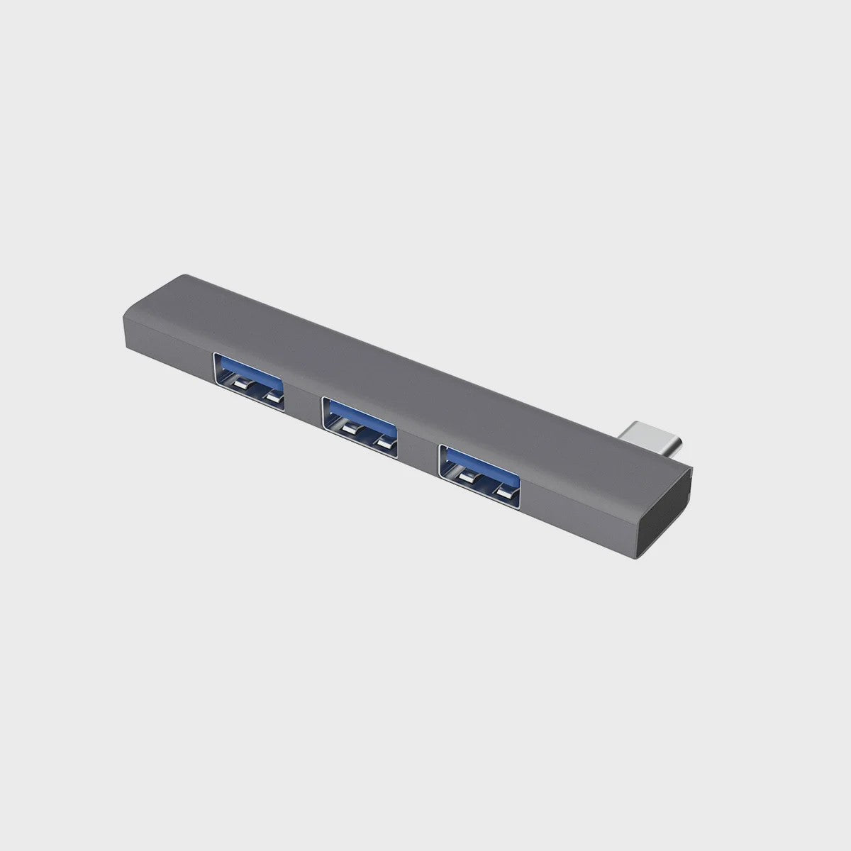 4-in-1 USB 3.0 Hub met 5Gbps Snelheid - Draagbare OTG Adapter