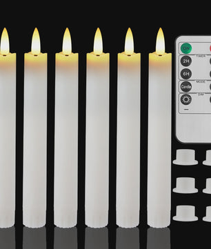 LED Flamlamp Kaarsen (6/18/24 stuks) met Afstandsbediening - Veilige Sfeerverlichting