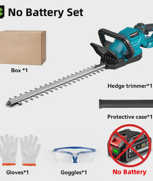 Elektrische Heggenschaar met 180° Verstelbare Handgreep - Compatibel met Makita Accu