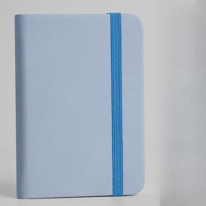 Compact A7 Notitieboekje met PU Cover - Mini Memo Pad voor Onderweg