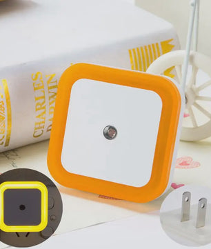 Draadloos LED Nachtlampje met Sensor - Mini Stekkerlampje voor Kinderkamer, Slaapkamer & Woonkamer