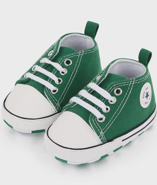 Babyschoenen Canvas Sneakers - Eerste Stapjes Schoentjes met Zachte Zool