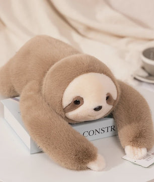 Kawaii Pluche Knuffel Dieren - Panda, Koala, Luiaard, Wasbeer, Dino (30-65cm) - Zacht & Decoratief