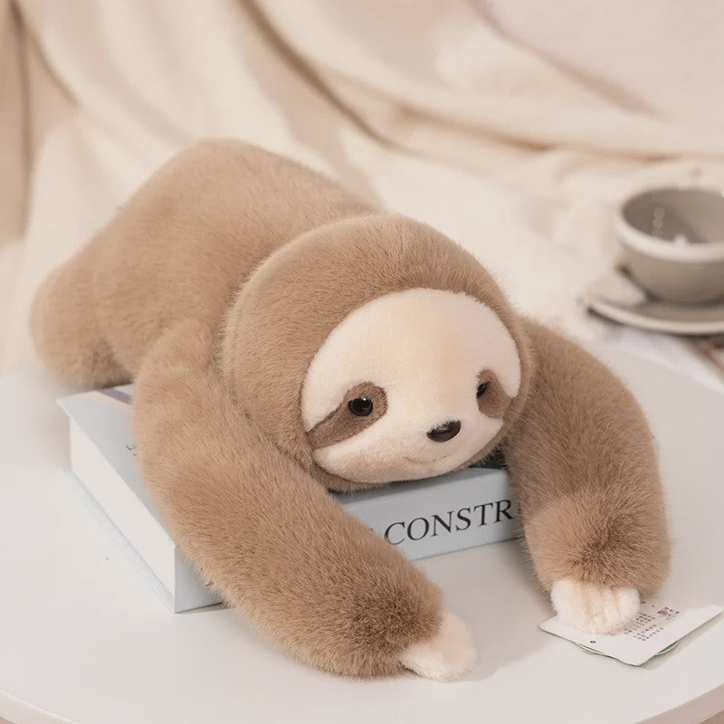 Kawaii Pluche Knuffel Dieren - Panda, Koala, Luiaard, Wasbeer, Dino (30-65cm) - Zacht & Decoratief