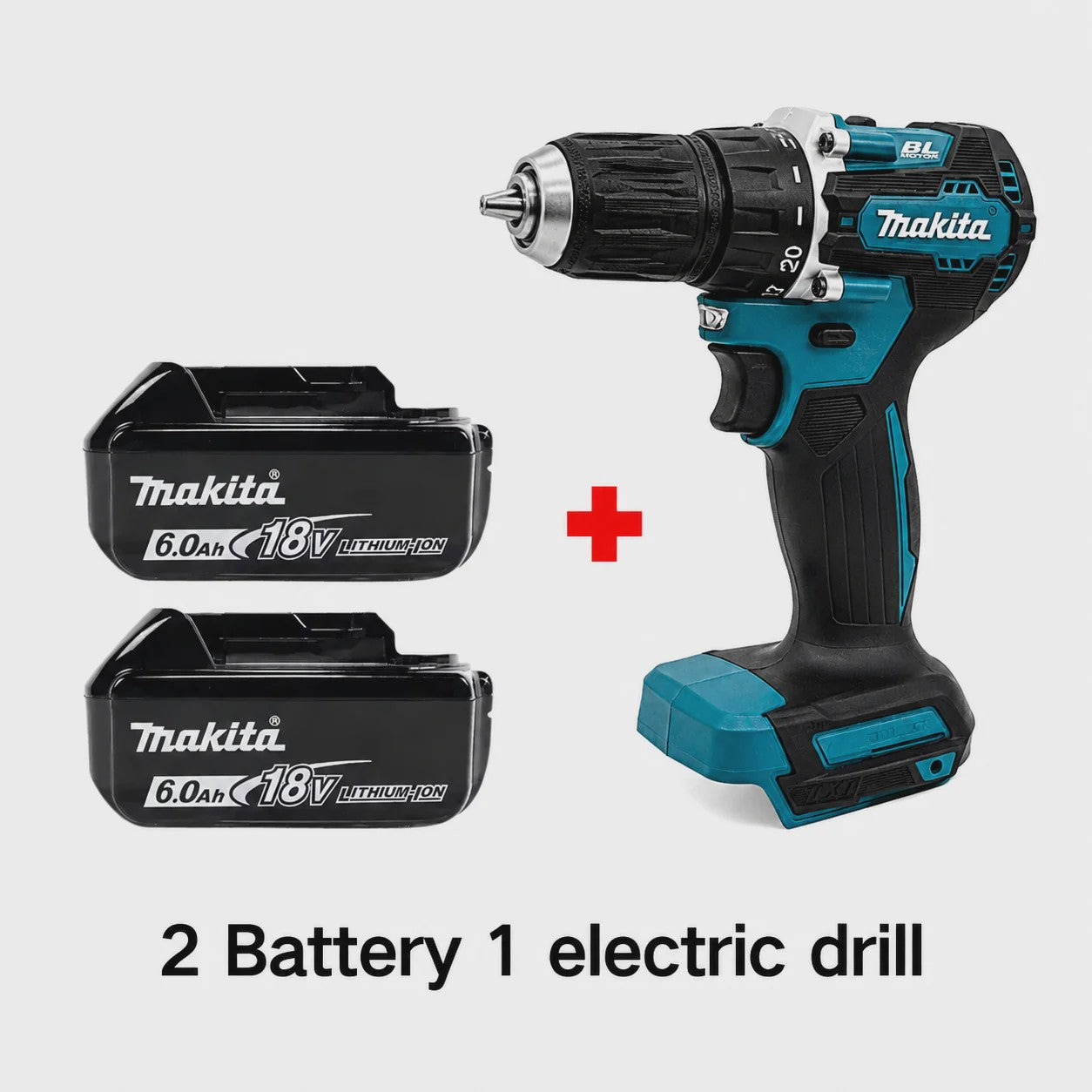 Makita DDF487 18V Brushless Accu Klopboormachine - Krachtige 13mm Boor & Schroefmachine met Hoge Koppel