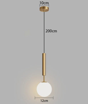 Moderne LED Hanglamp voor Slaapkamer en Nachtkastje - Stijlvolle Binnenverlichting
