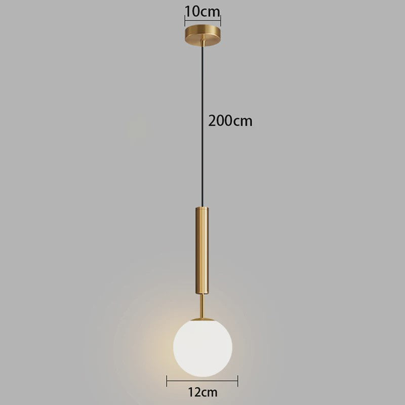 Moderne LED Hanglamp voor Slaapkamer en Nachtkastje - Stijlvolle Binnenverlichting