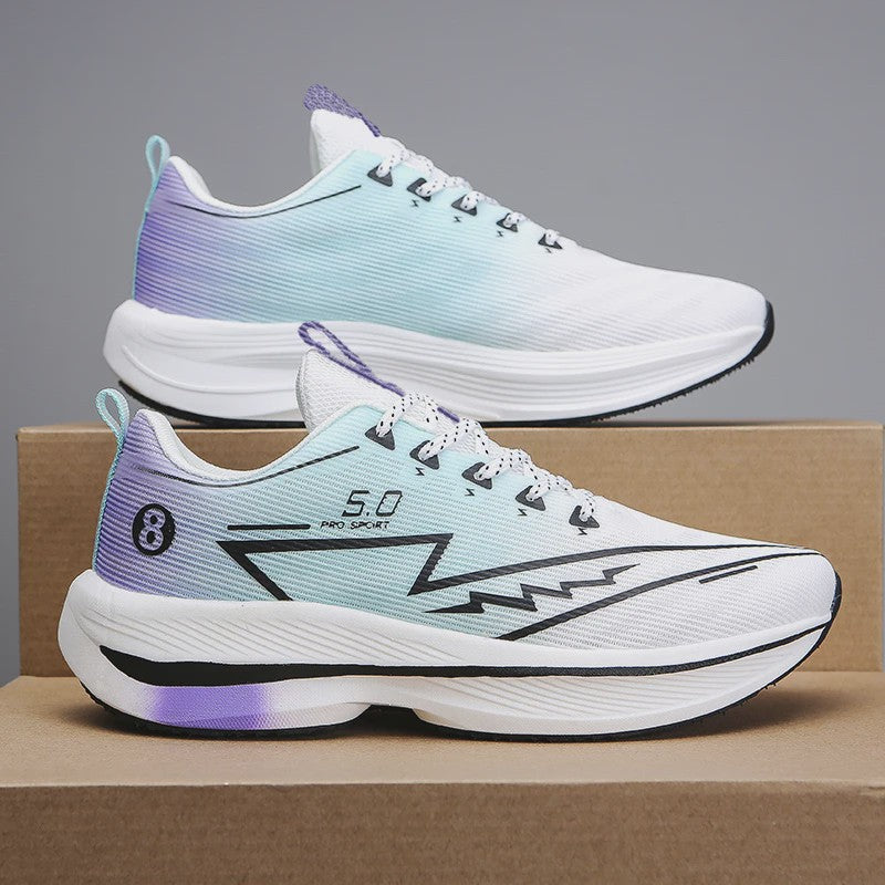 Carbon Plate Hardloopschoenen - Lichtgewicht, Schokabsorberend & Antislip Unisex Sneakers