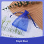 100x Organza Zakjes - Cadeau, Sieraden & Feest - Diverse Maten & Kleuren