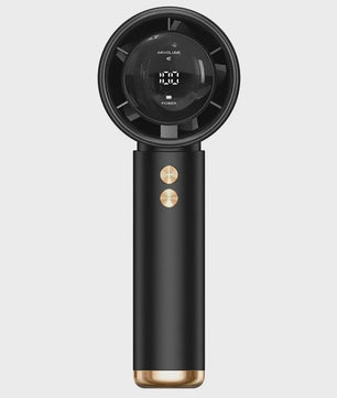 Draagbare Mini Ventilator met LED Display - 5 Snelheden, USB Oplaadbaar