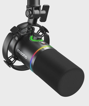 MAONO PD200X Dynamische XLR/USB Microfoon - Gaming, Streaming & Opnames met Mute & Gain Controle