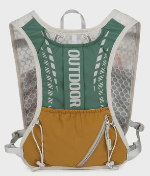 Reflecterend Hardloop & Fietsharnas met Hydratatie - Verstelbare Outdoor Sport Rugzak