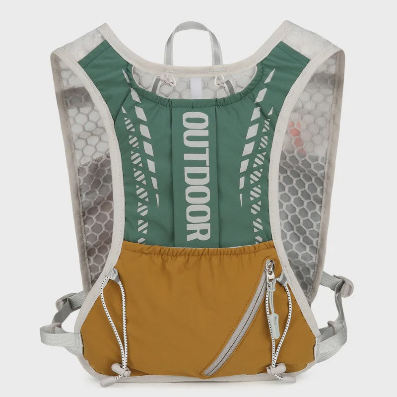 Reflecterend Hardloop & Fietsharnas met Hydratatie - Verstelbare Outdoor Sport Rugzak