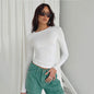 Dames Basic Longsleeve T-shirt - Slim Fit, Lente & Herfst