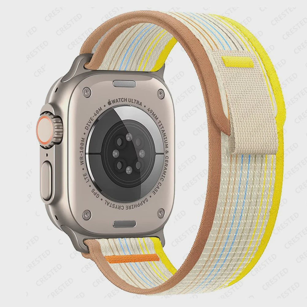 Trail Loop Band voor Apple Watch Ultra, Series 1-11, SE - 40mm t/m 49mm