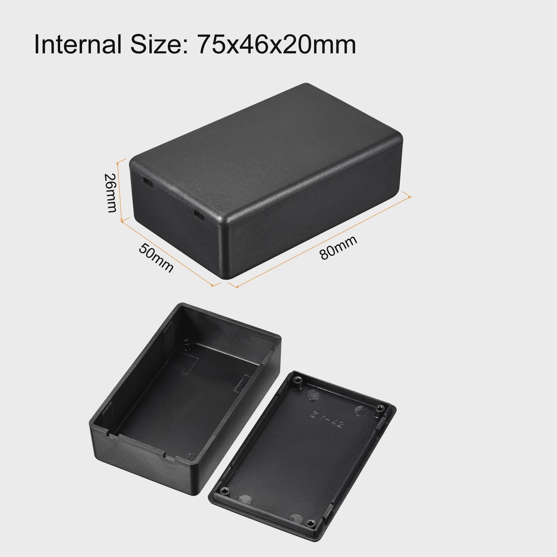ABS Plastic Projectboxen (1-10 Stuks) - Stofdicht & Duurzaam voor Elektronica