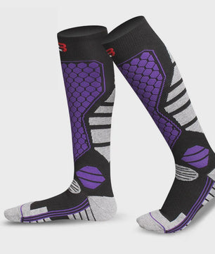 Warme Ski Sokken - Anti-slip, Ademend & Thermisch - Kniehoog