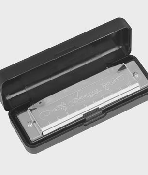 Professionele 10-Gats Mondharmonica in C-Toon met Beschermhoes - Ideaal voor Beginners