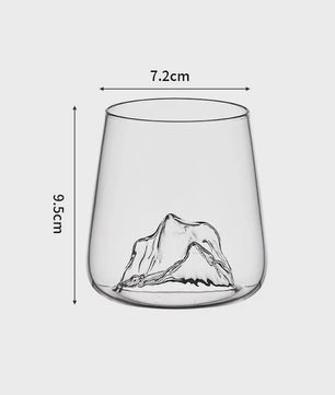 Unieke IJsberg Waterkan 2000ml met 4 IJsberg Glazen 370ml - Creatieve Drinkset
