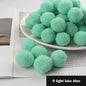 Mix van Zachte Pompoms (8-30mm) voor Knutselen, Decoratie & Speelgoed