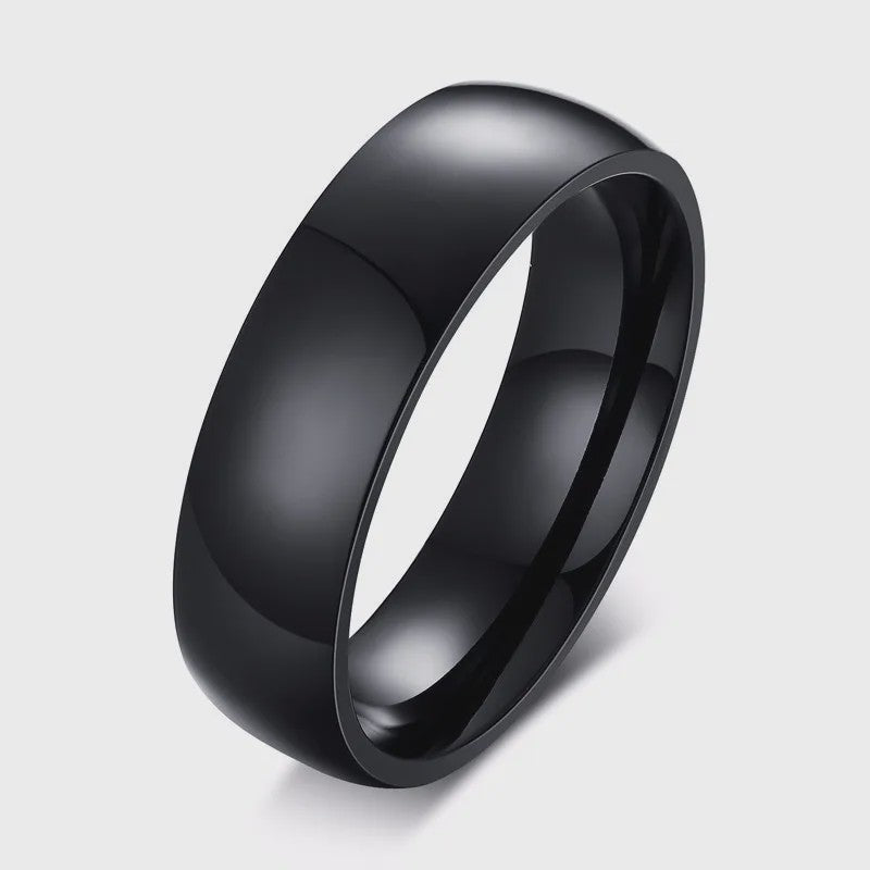 Gouden RVS Trouwring & Verlovingsring - Unisex - Maten 4-15