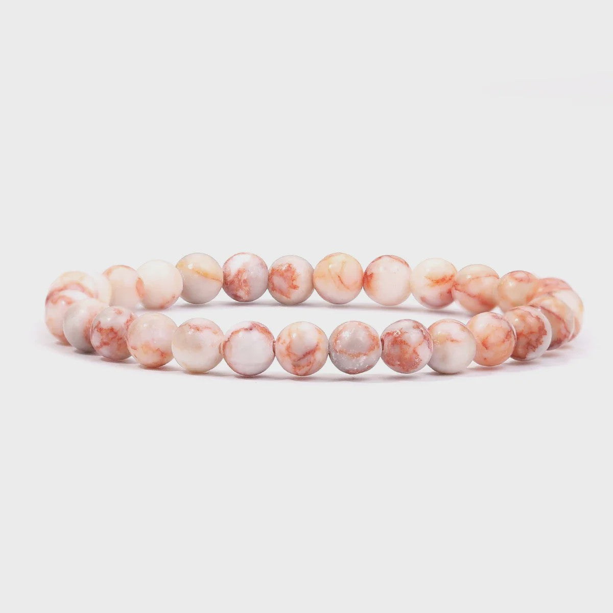 Natuurstenen Armband 6mm Kralen - Unisex Kristal & Edelsteen Armband