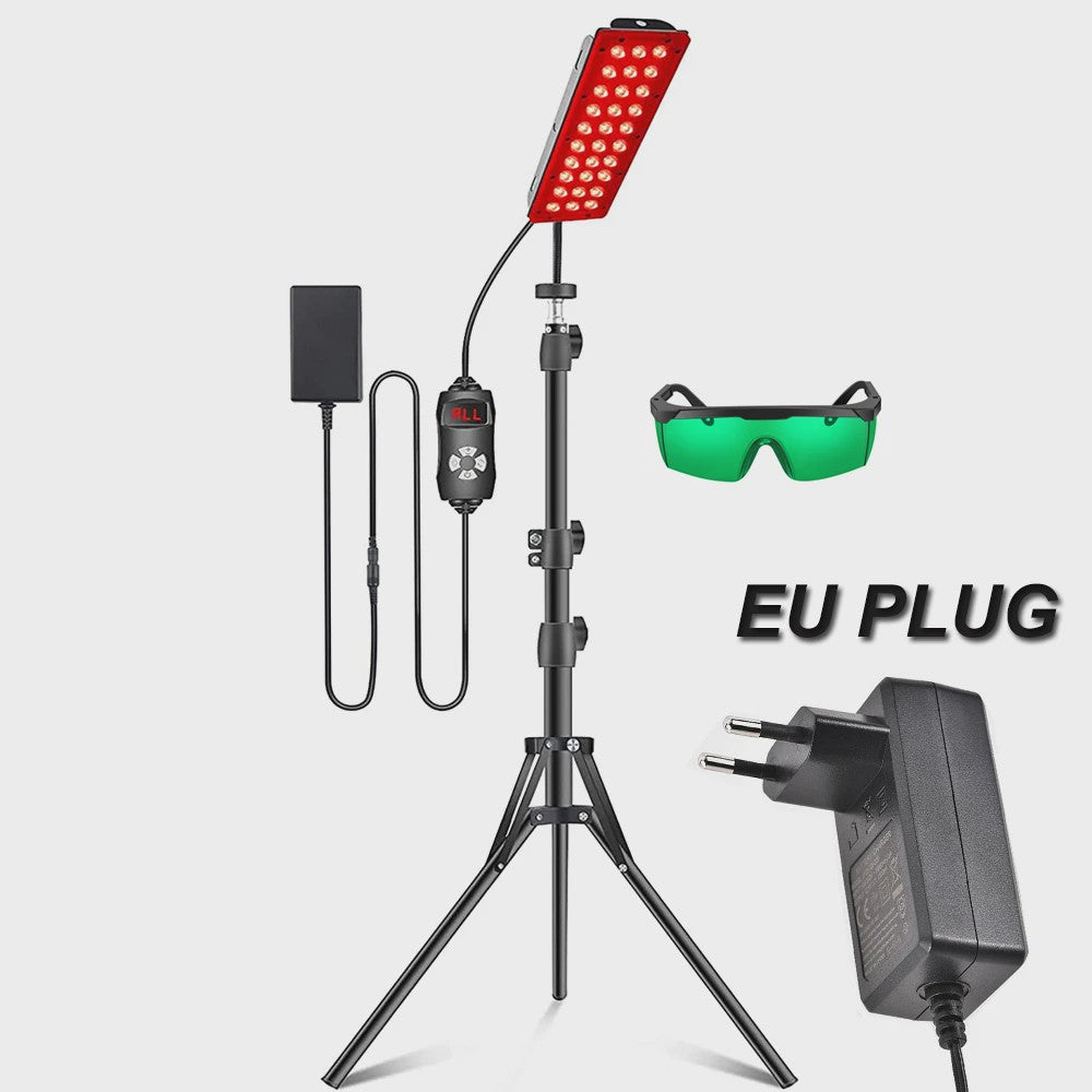 Professionele LED Roodlicht & Near-Infra Rood Therapie Lamp voor Gehele Lichaam & Gezicht
