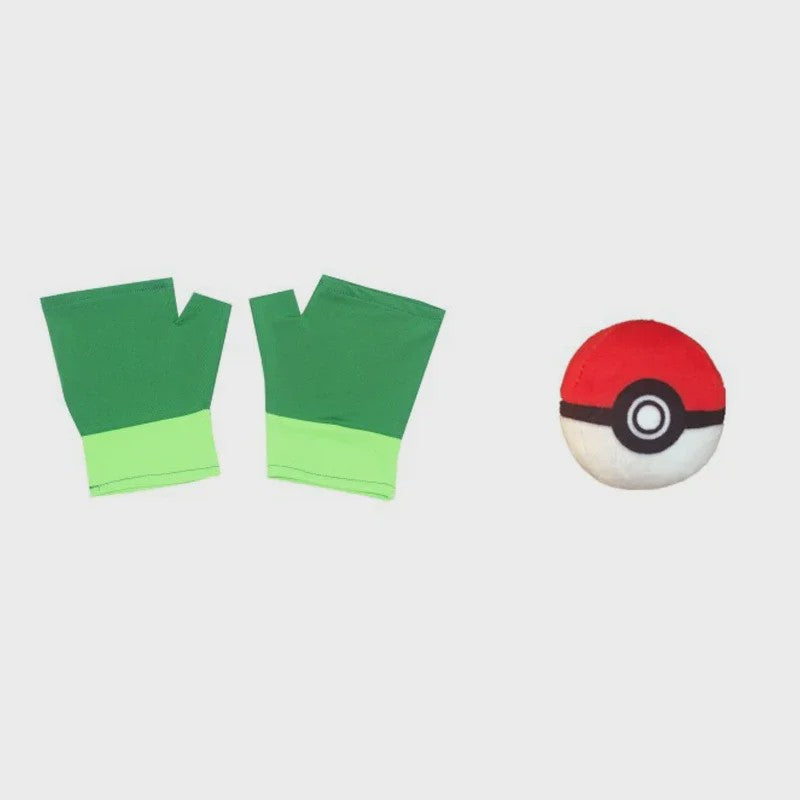 Ash Ketchum Cosplay Set - Pokémon Trainer Kostuum voor Volwassenen & Kinderen