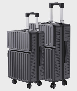 2-delige ABS Hardcase Koffer Set met TSA Slot - 20" & 24" Spinner Trolleys