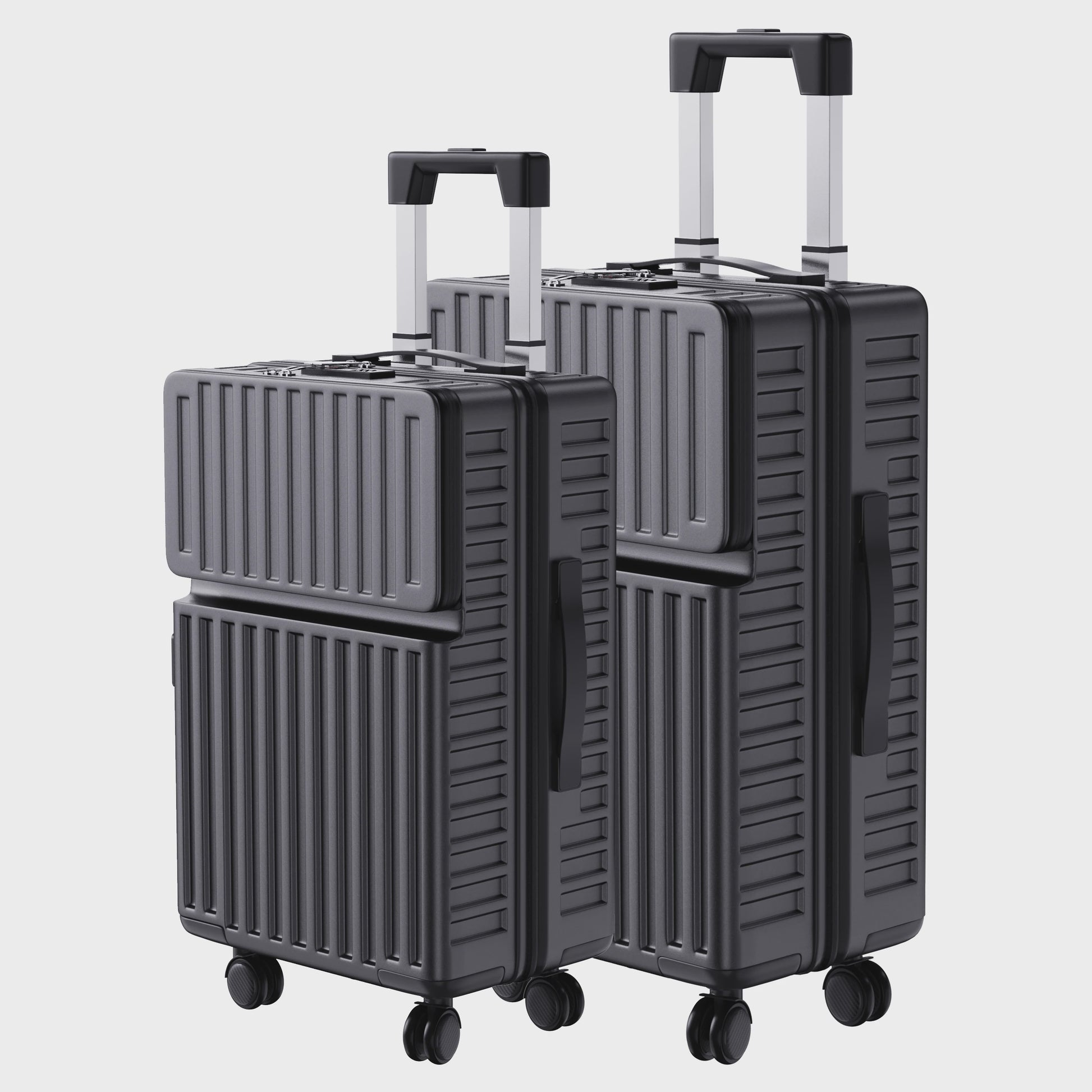 2-delige ABS Hardcase Koffer Set met TSA Slot - 20" & 24" Spinner Trolleys