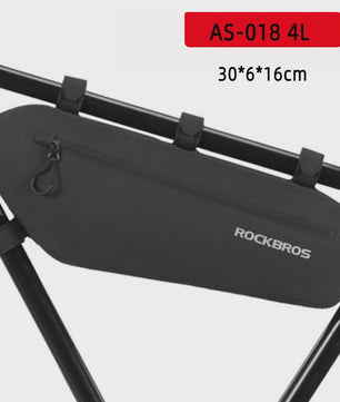 ROCKBROS 8L Fietstas Frame Driehoek Tas - Waterdicht, Reflecterend & Verstelbaar