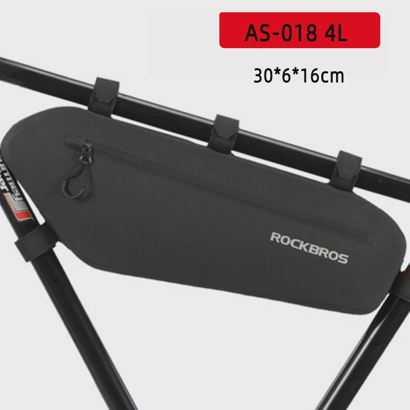 ROCKBROS 8L Fietstas Frame Driehoek Tas - Waterdicht, Reflecterend & Verstelbaar