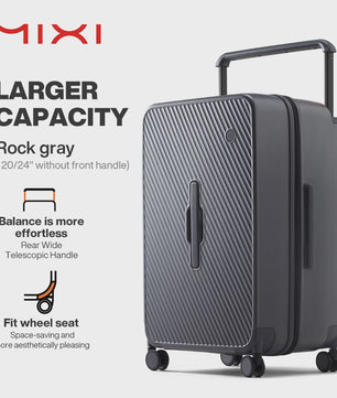 Mixi 26-inch Hardside Trolley Koffer - Ruim, Lichtgewicht en Duurzaam Reisbagage